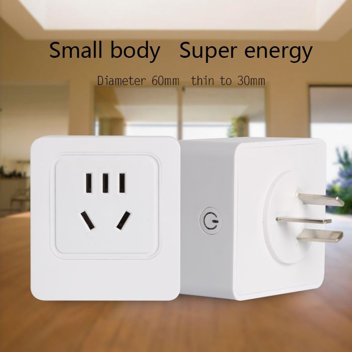 100-250V AC/50-60Hz Plug Smart Wi-Fi Power Socket